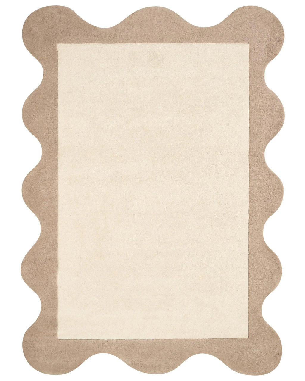 Tappeto SANGHAR Beige 160 x 230 cm Lana