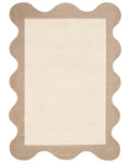 Tappeto SANGHAR Beige 160 x 230 cm Lana