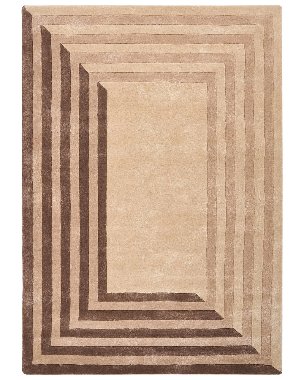 Tappeto SARAI Beige 160 x 230 cm Viscosa