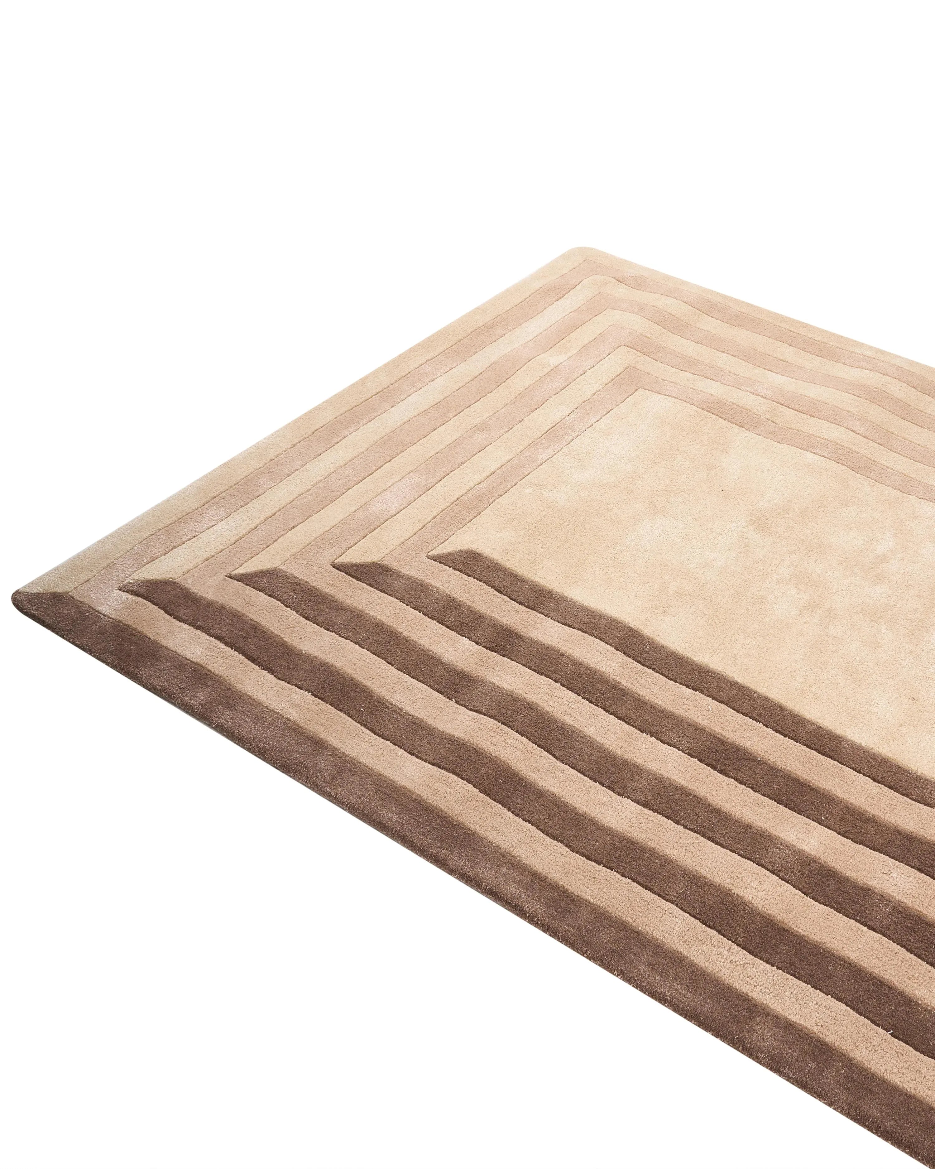 Tapis Beige 160 x 230 cm Viscose