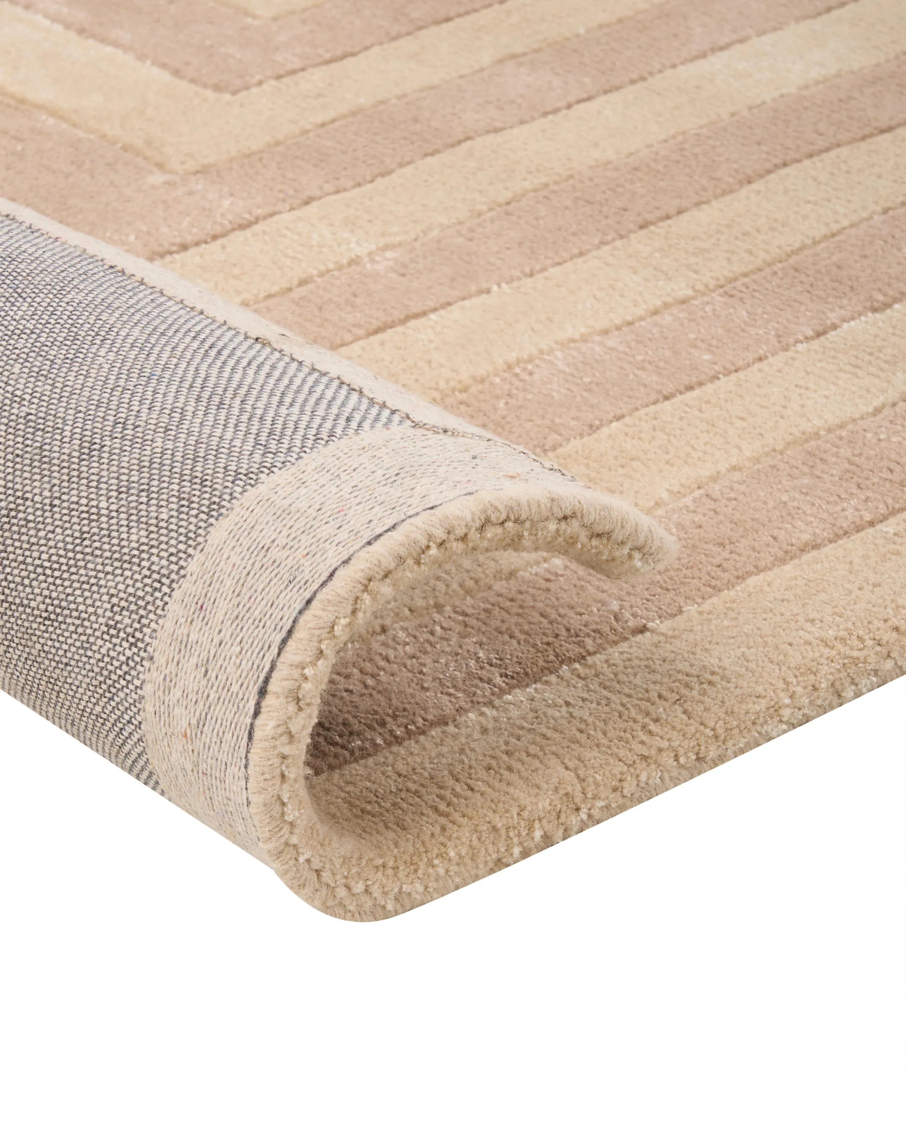 Tapis Beige 160 x 230 cm Viscose