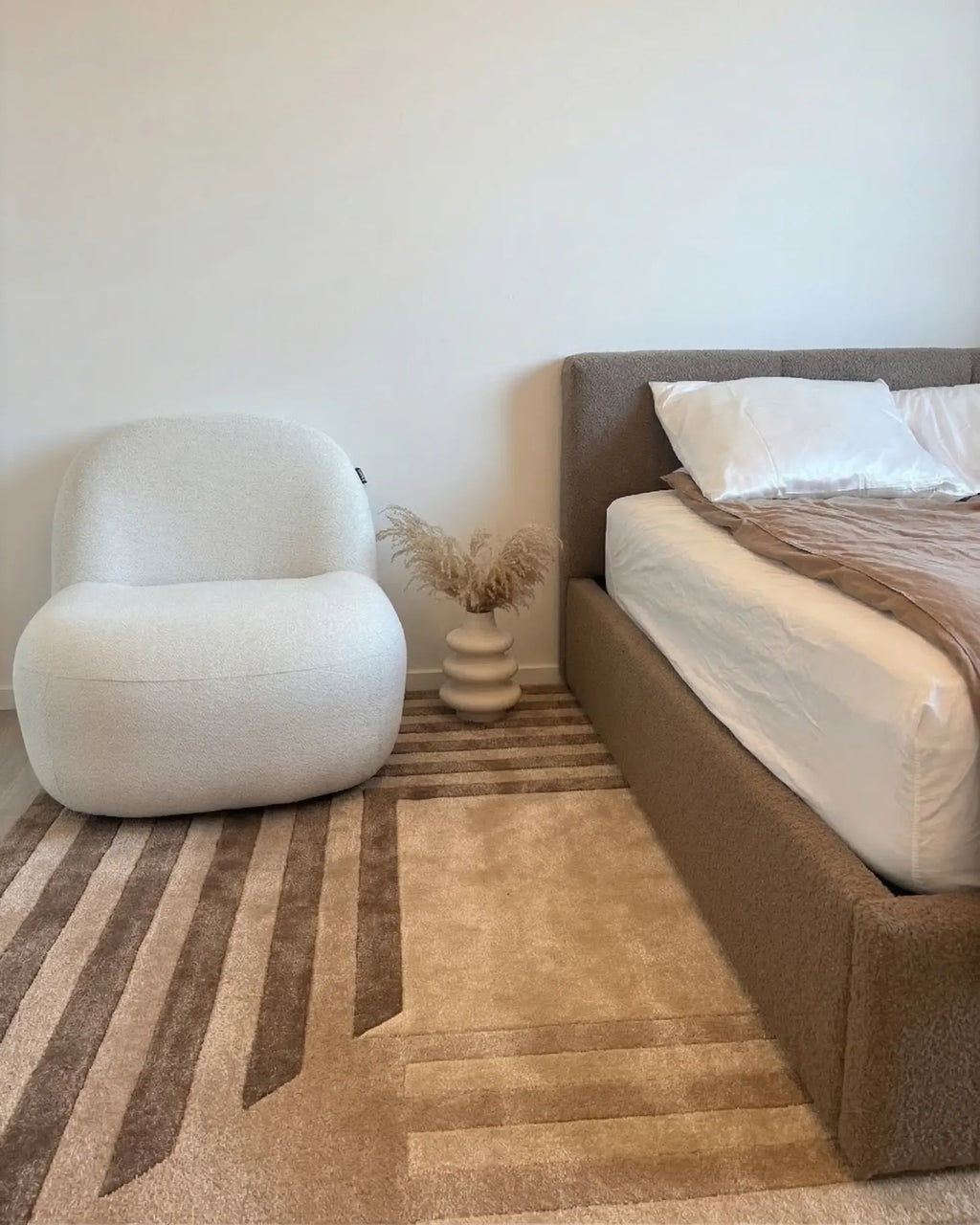 Tapis Beige 200 x 300 cm Viscose