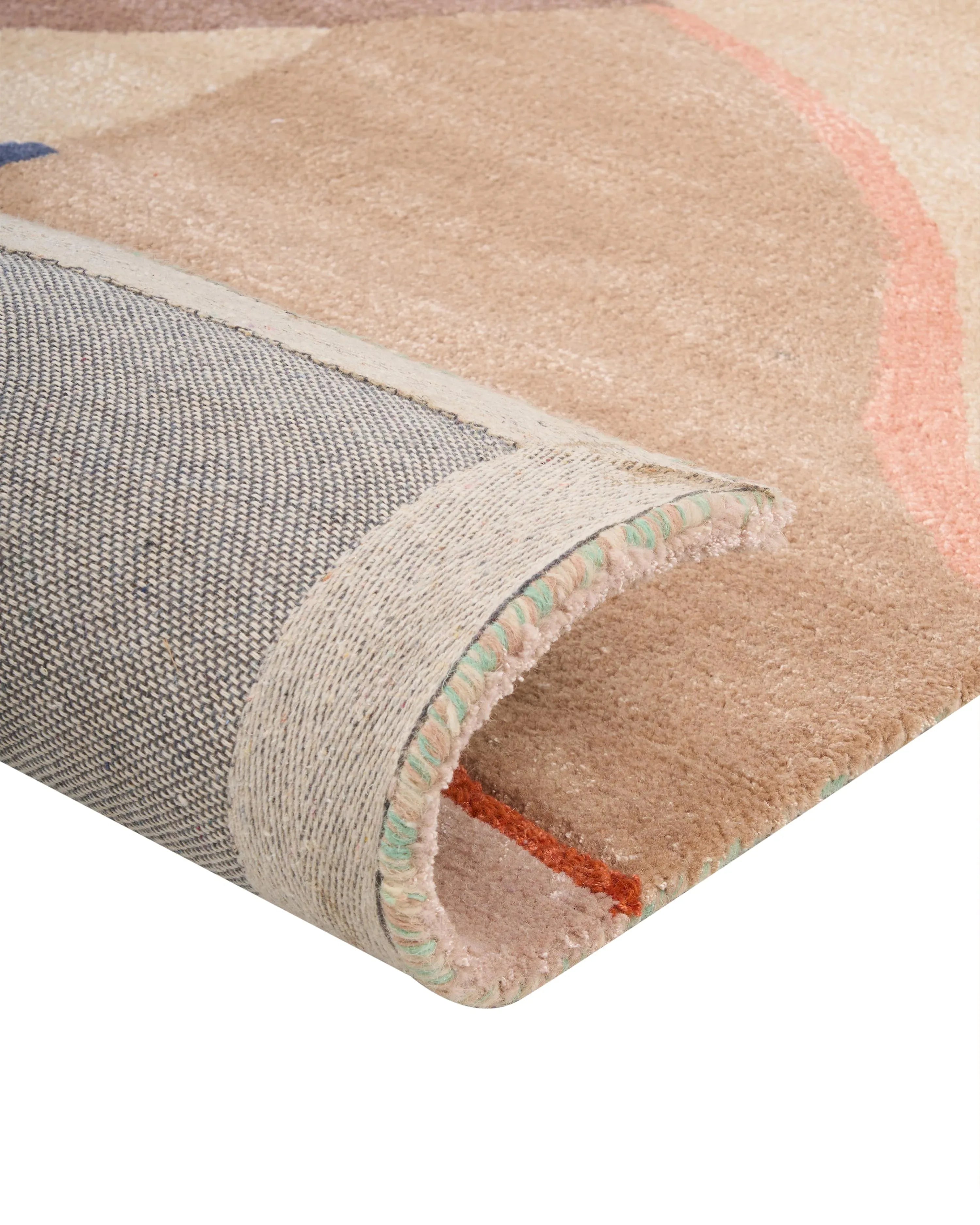 Multicolor Viscose Rug 160 x 230 cm