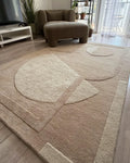 Tapis Beige 160 x 230 cm Laine