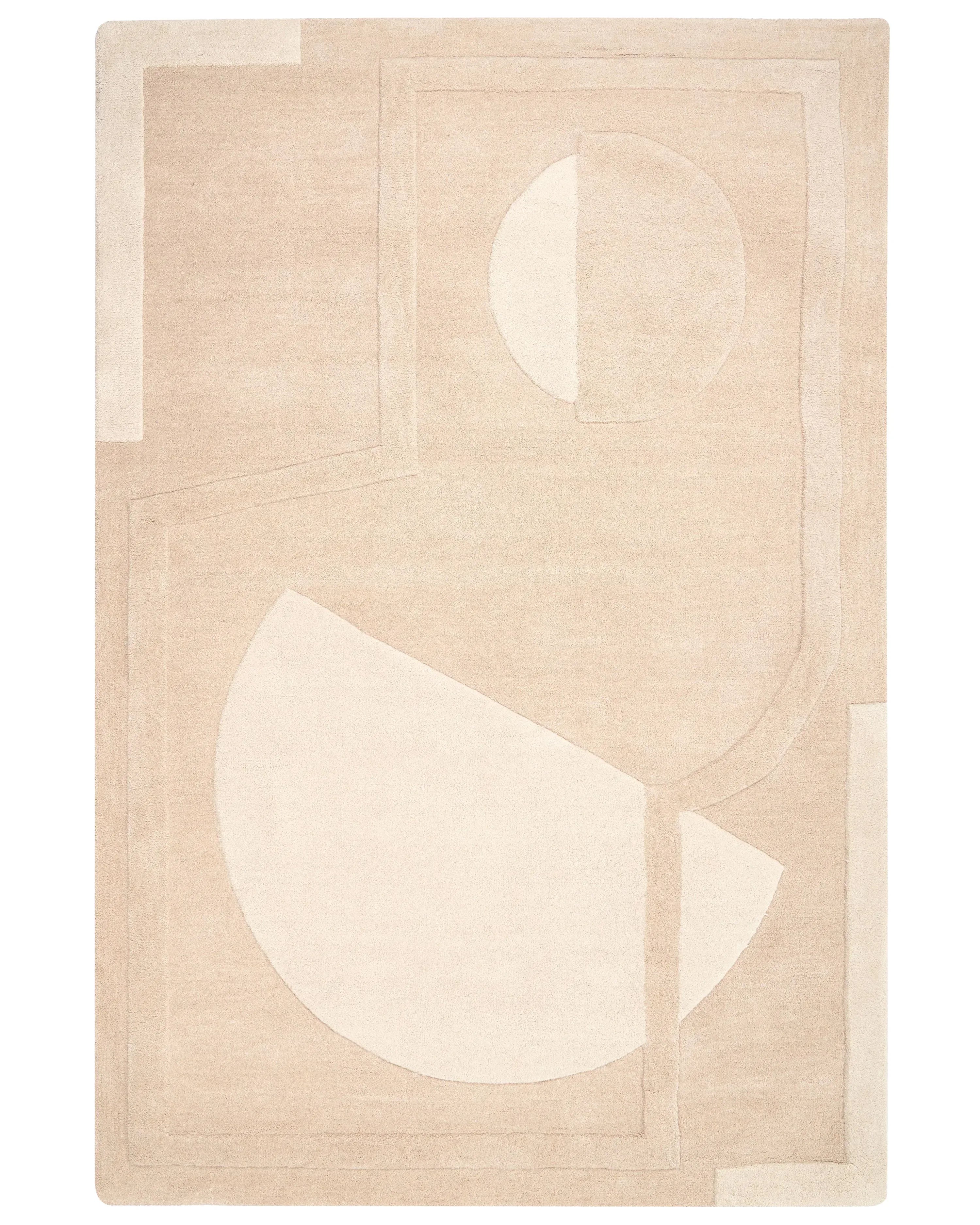 Tappeto GAYA Beige 200 x 300 cm Lana