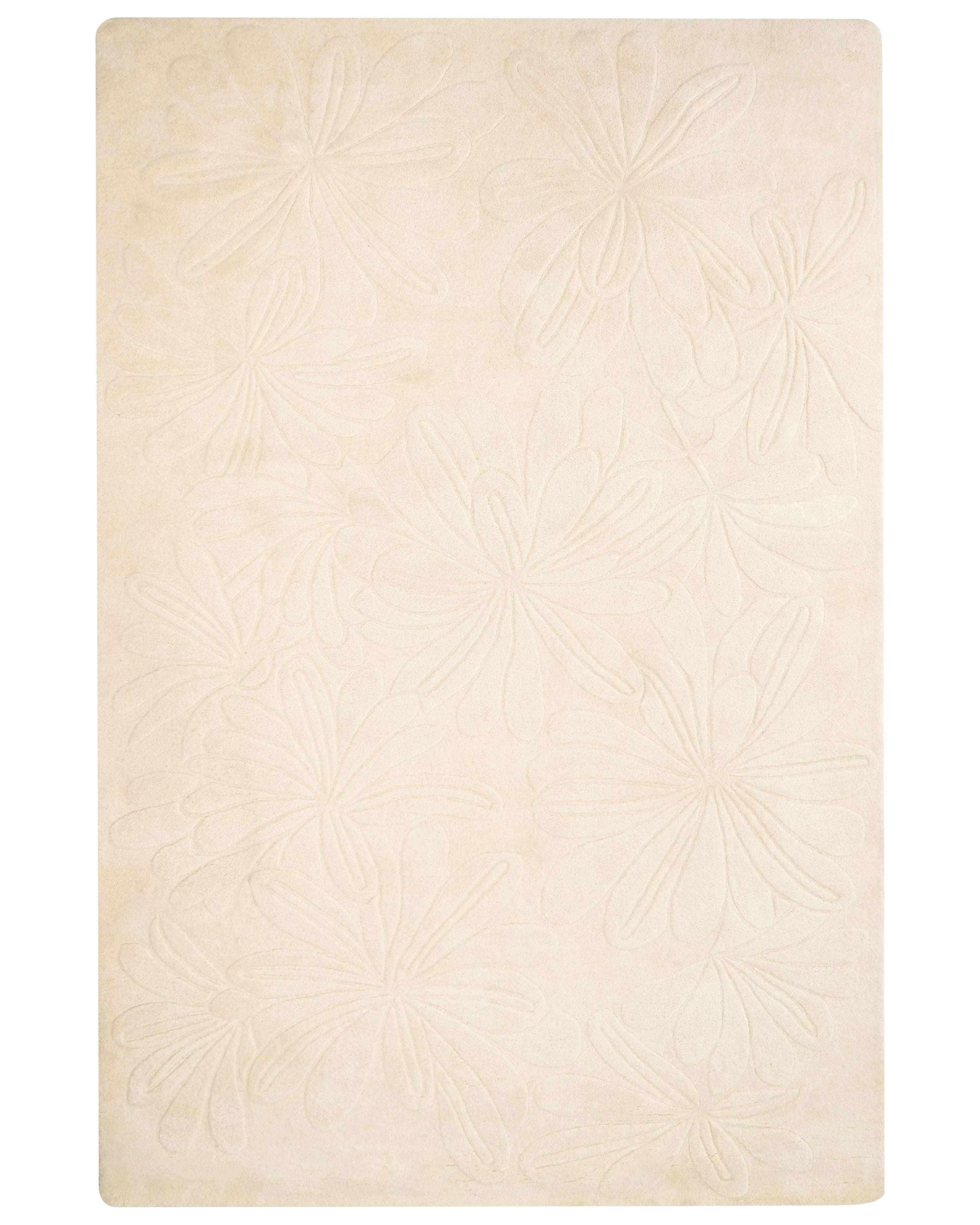 Tappeto CHENNAI Beige chiaro 200 x 300 cm Lana