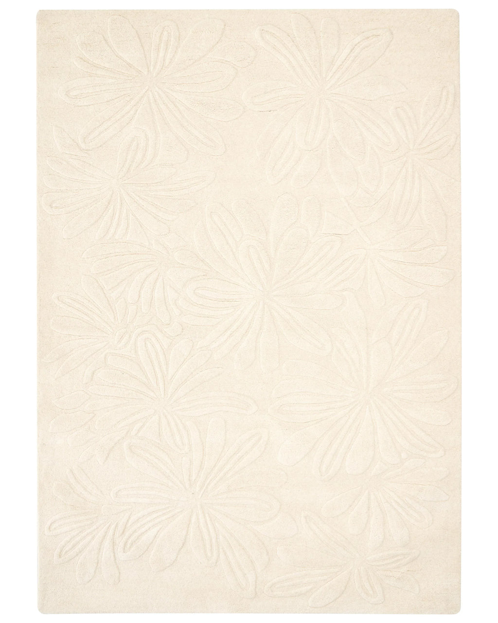 Tappeto CHENNAI Beige chiaro 160 x 230 cm Lana