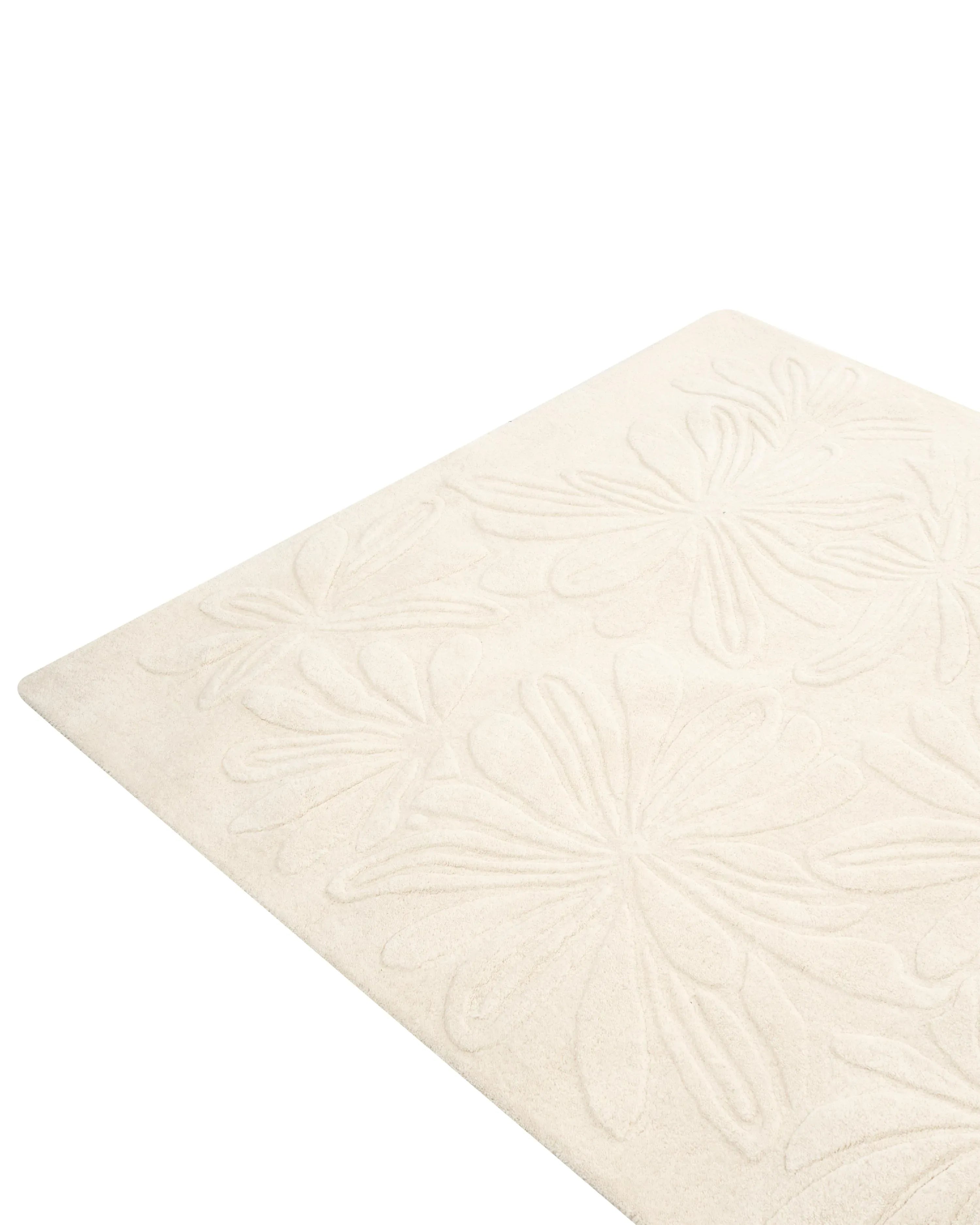 Tapis beige clair 160 x 230 cm Laine