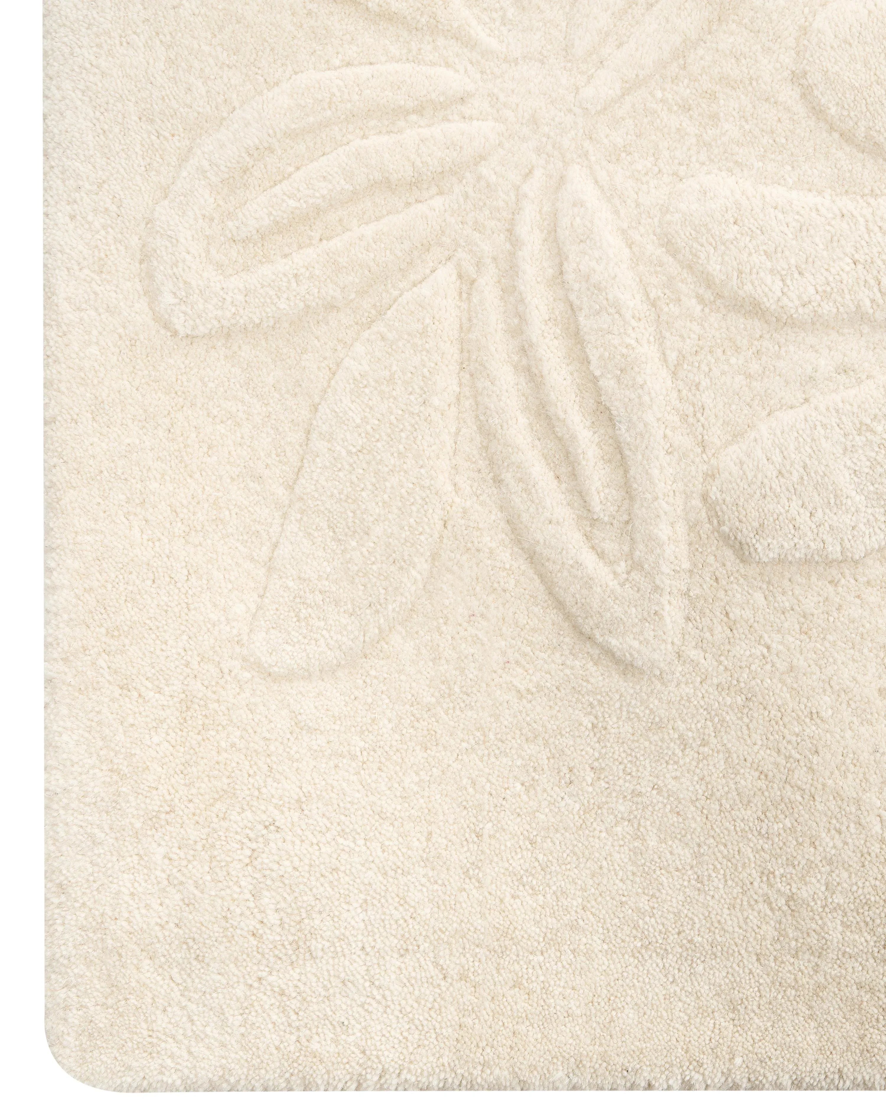 Tapis beige clair 160 x 230 cm Laine