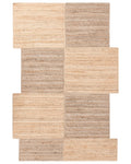 Tappeto SANGLI Beige 200 x 300 cm Iuta