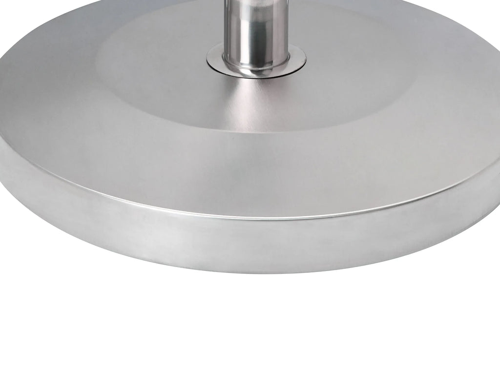 Pied de parasol rond argenté 25 kg