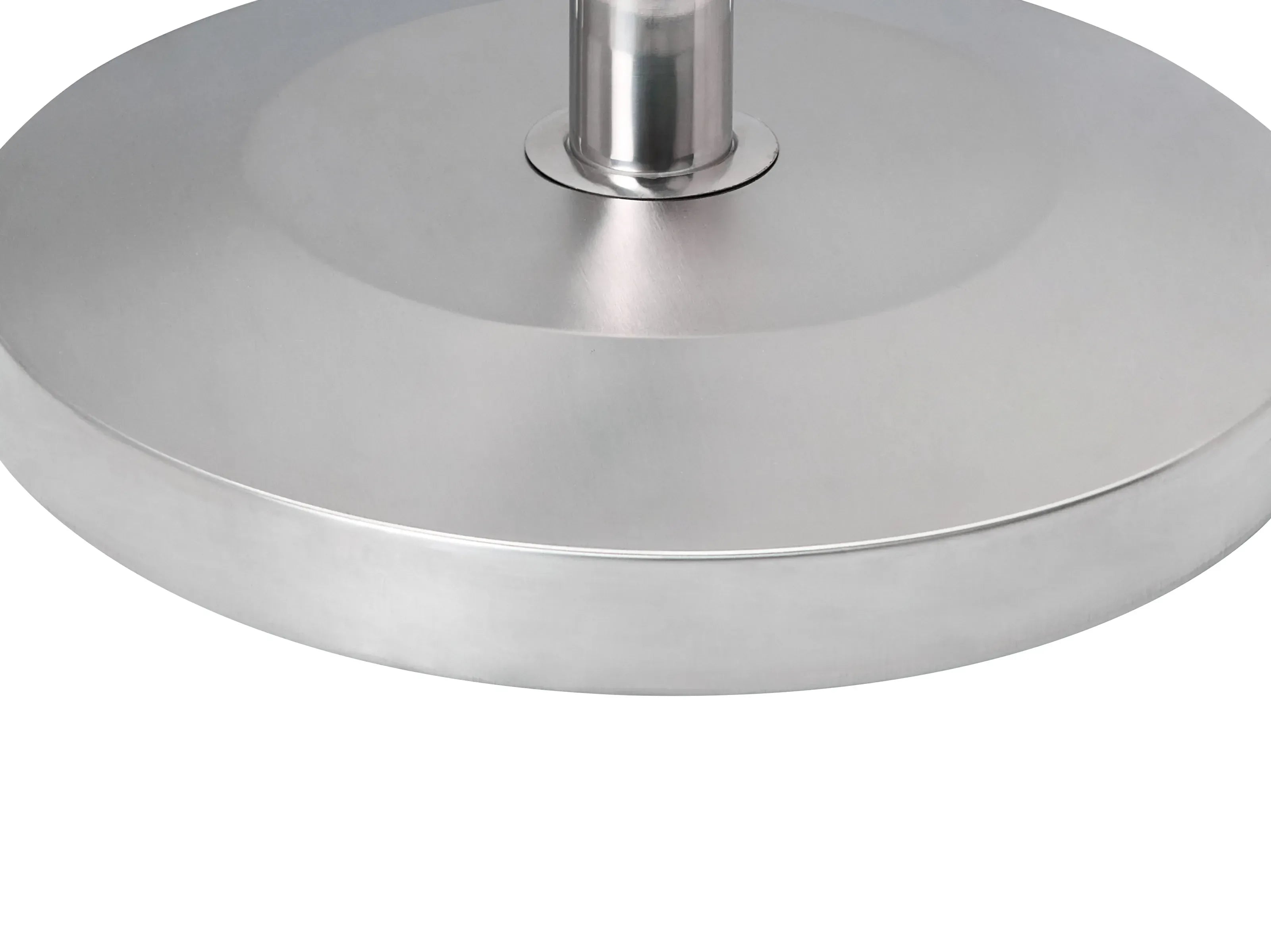 Pied de parasol rond argenté 25 kg