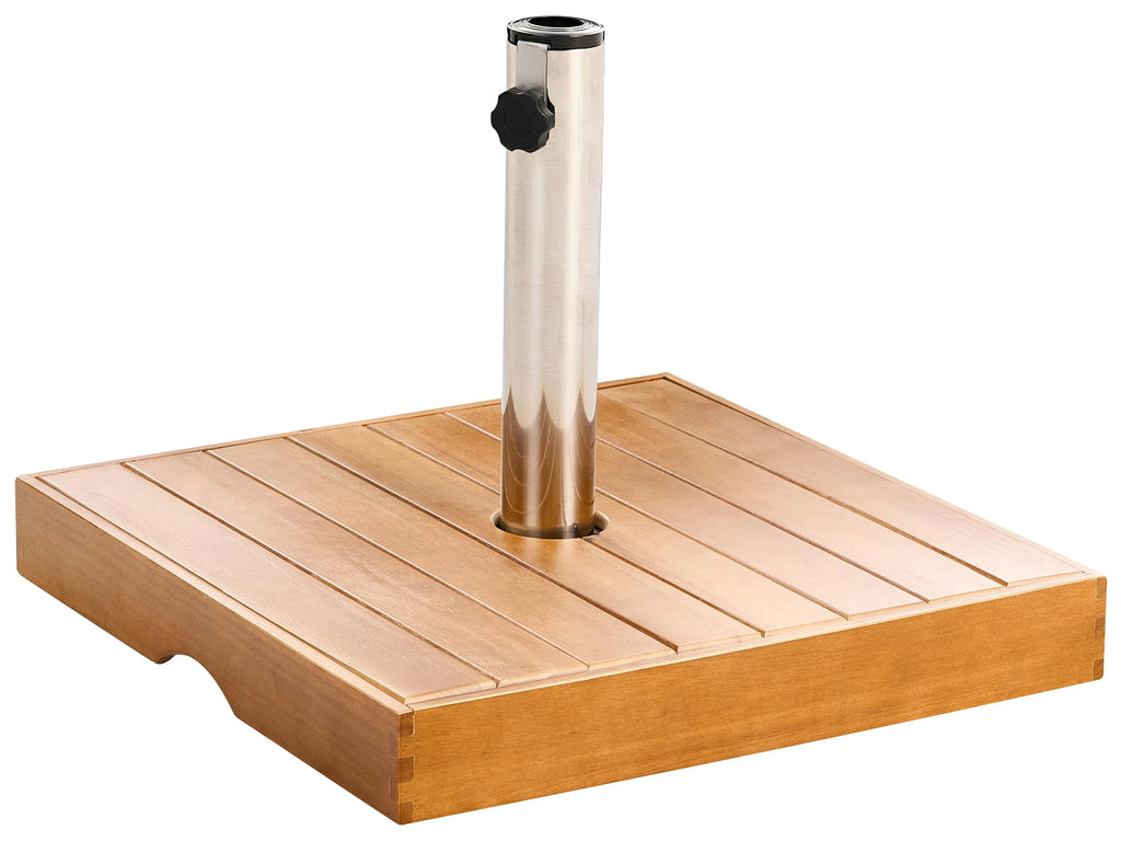 Base per ombrellone CRECCHIO Marrone Quadrata 24 kg