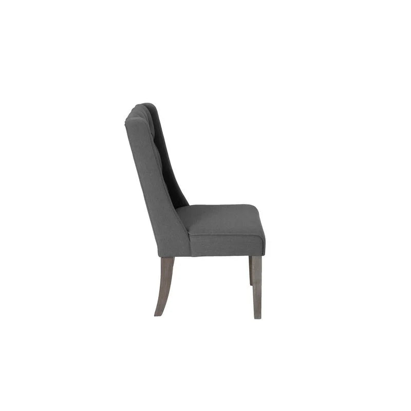 Ensemble de salle à manger 9 pièces rustique extensible gris de Best Quality Furniture
